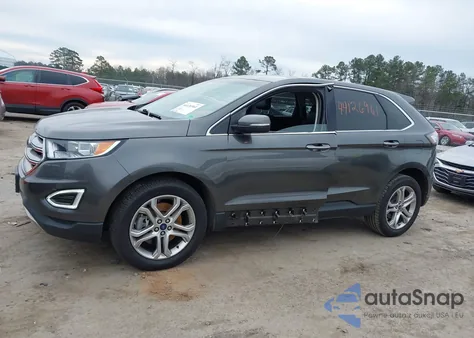 2017 Ford Edge Titanium из США, поврежденный, VIN 2FMPK3K86HBB72262